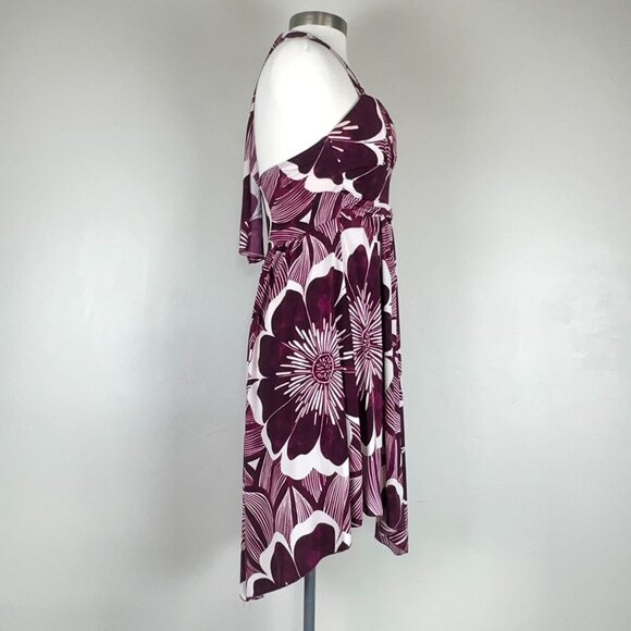 Trixxi Dress Women L Baby Doll Halter Top Floral Y2K‎ Hippie Easter Prom Formal - Picture 11 of 16